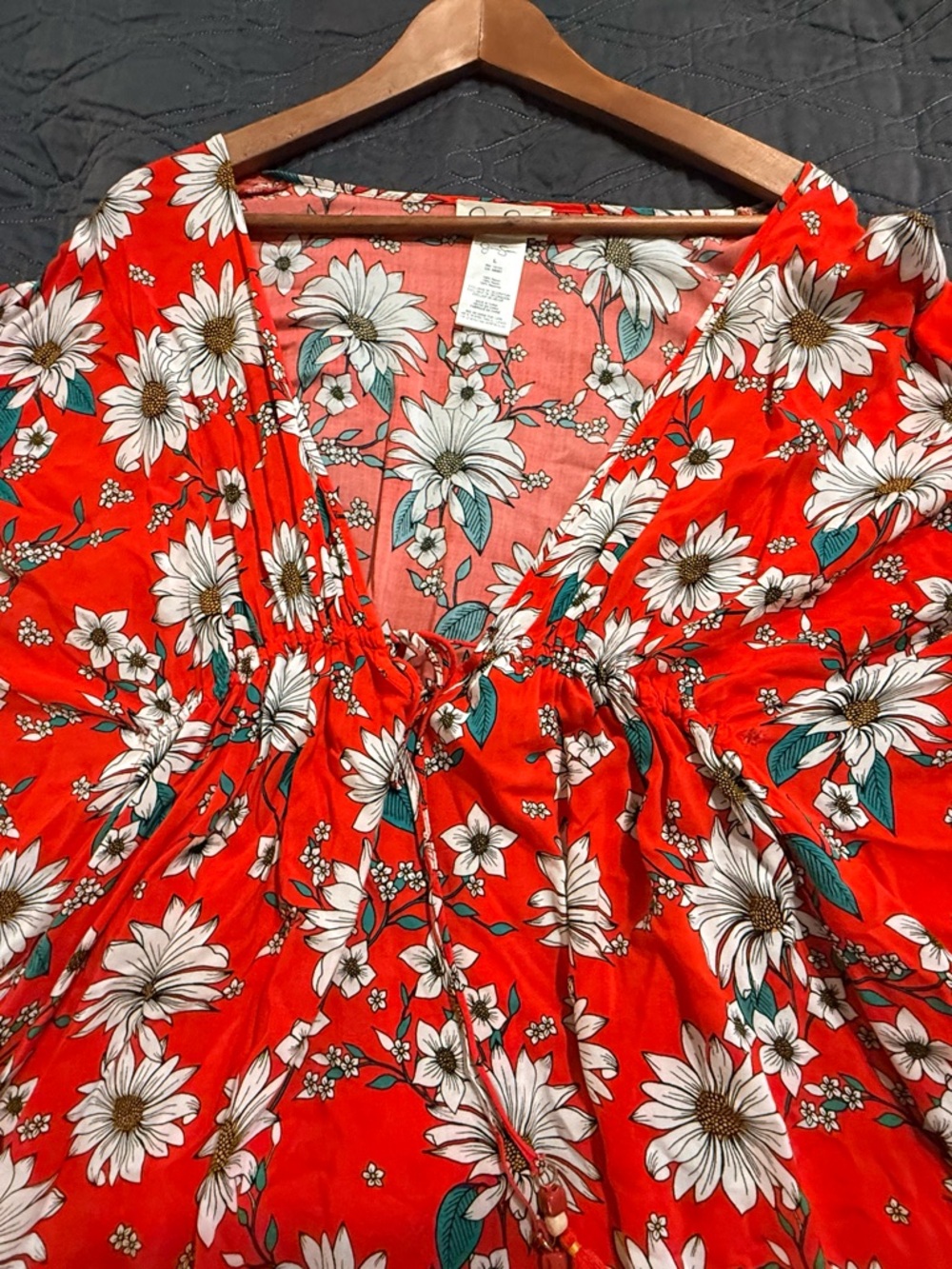 Swim Coverup: Jessica Simpson Coral Floral